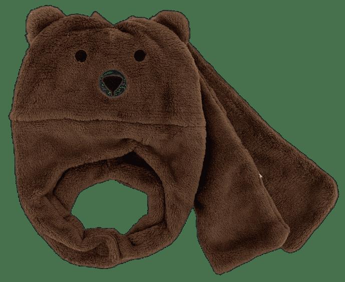 ピンクのふわふわ動物顔デザイン子供用イヤーマフ、刺繍目鼻付き防寒耳当て - wholesale price for Japan buyers